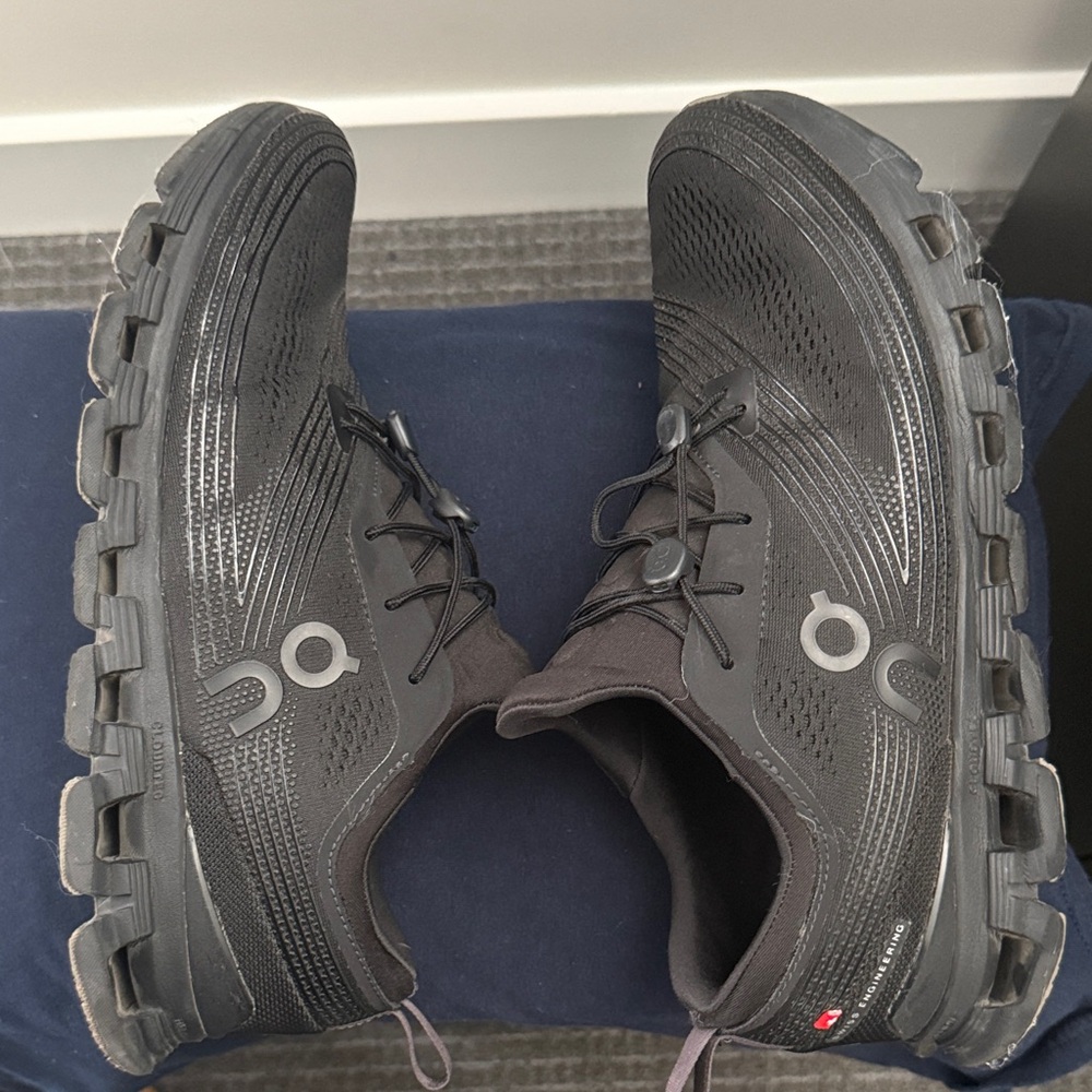 On Running Men's Black Athletic Sneakers - Picture 4 of 4